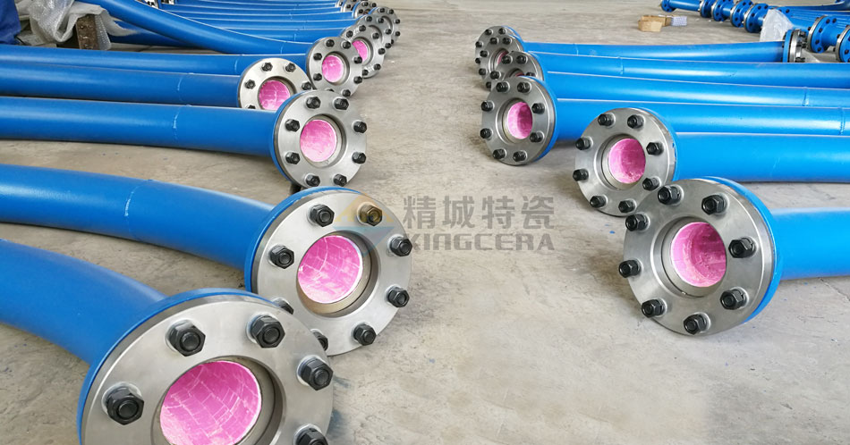 貼片耐磨陶瓷管道